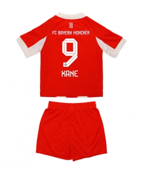 Bayern Munich Harry Kane #9 Maglia Gara Casa Repliche 2025-26 Bambino Maniche Corte